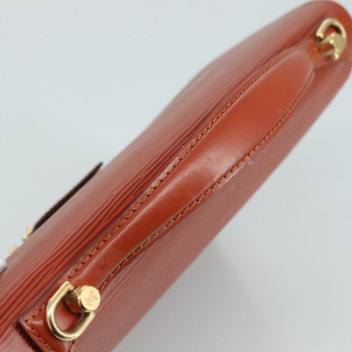 LOUIS VUITTON Epi Monceau 28 Hand Bag Brown M52123 LV ep6907