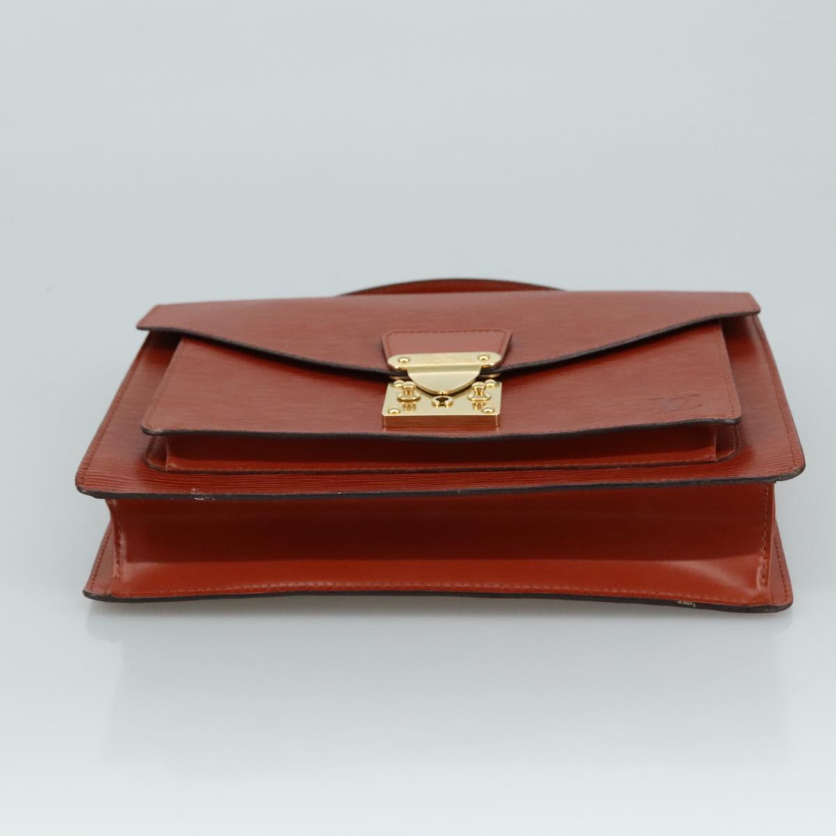 LOUIS VUITTON Epi Monceau 28 Hand Bag Brown M52123 LV ep6907