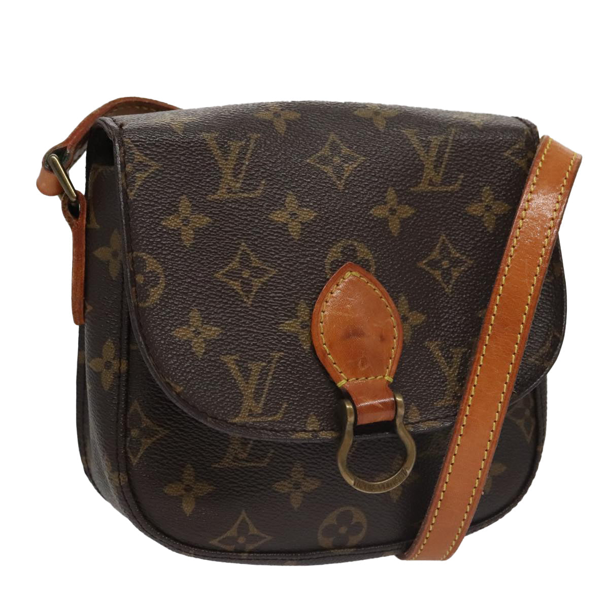 LOUIS VUITTON Monogram Saint Cloud PM Shoulder Bag M51244 LV ep6911