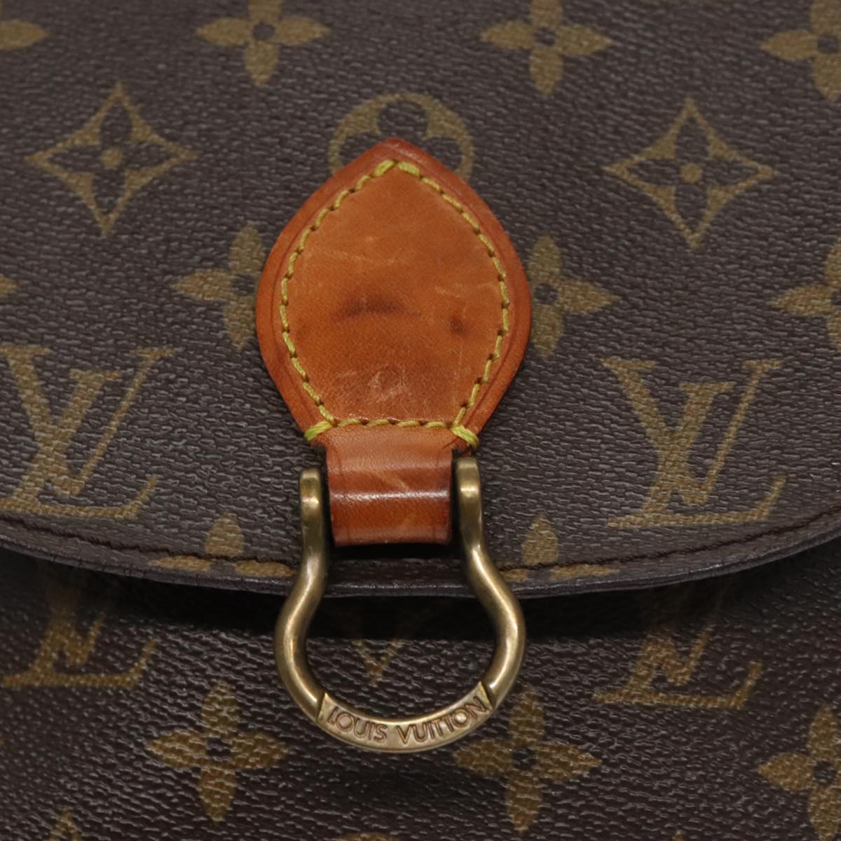 LOUIS VUITTON Monogram Saint Cloud PM Shoulder Bag M51244 LV ep6911