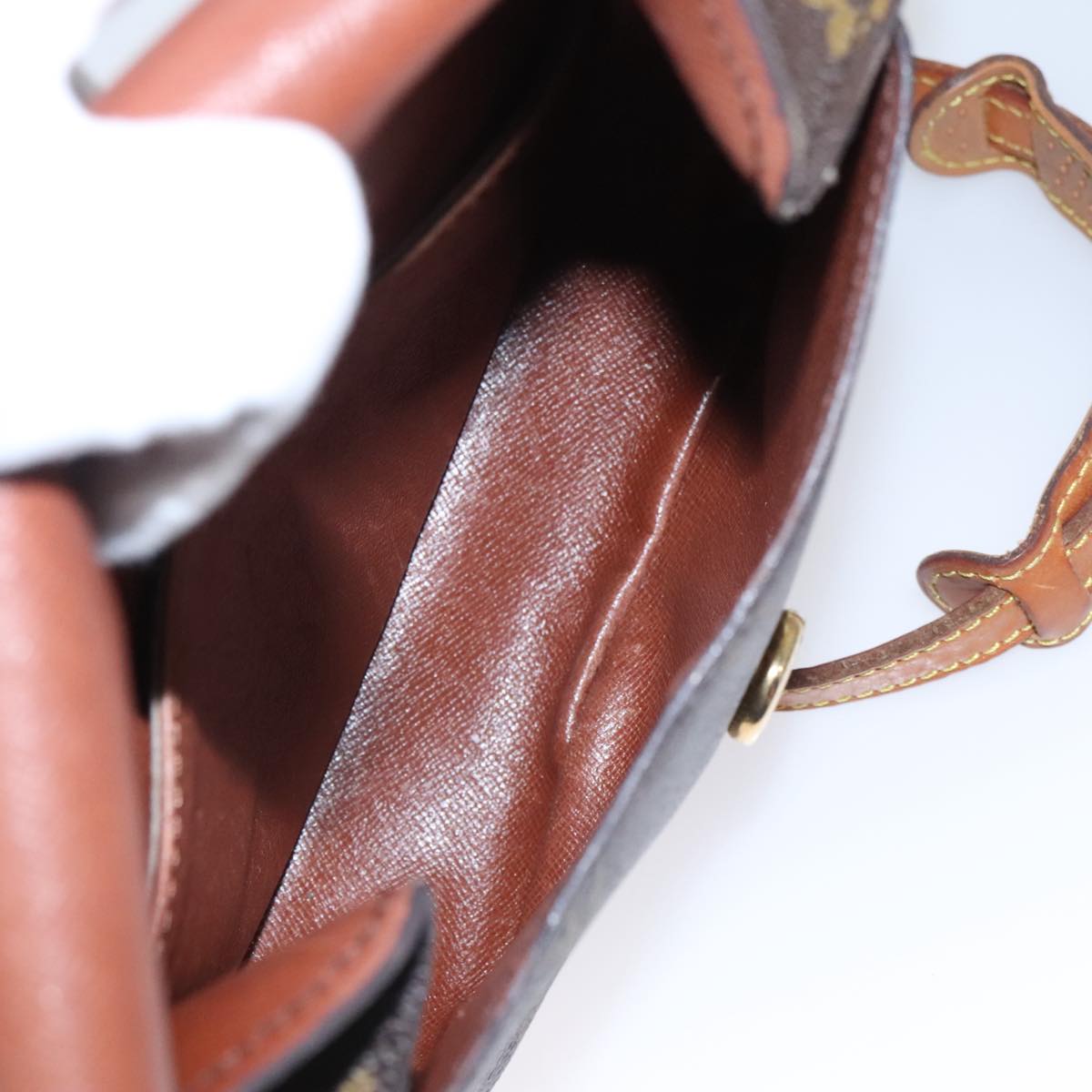 LOUIS VUITTON Monogram Saint Cloud PM Shoulder Bag M51244 LV ep6911