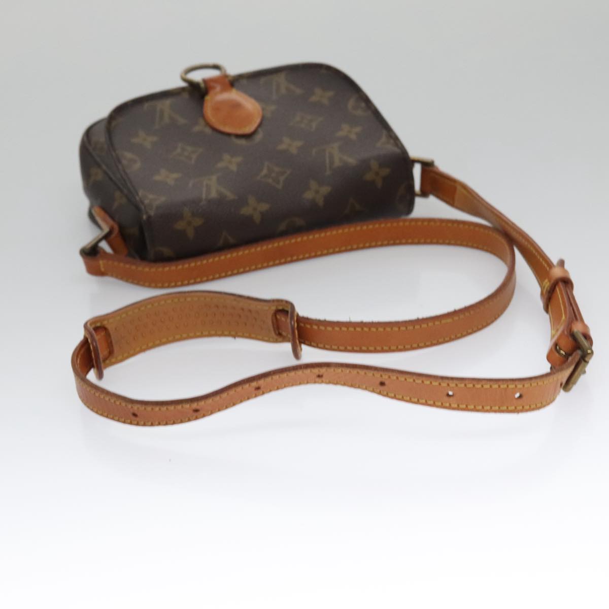 LOUIS VUITTON Monogram Saint Cloud PM Shoulder Bag M51244 LV ep6911