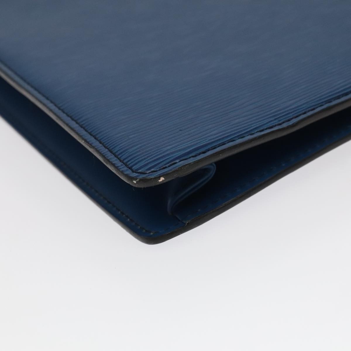 LOUIS VUITTON Epi Porte Documents Bandouliere Bag Toledo Blue LV ep6912
