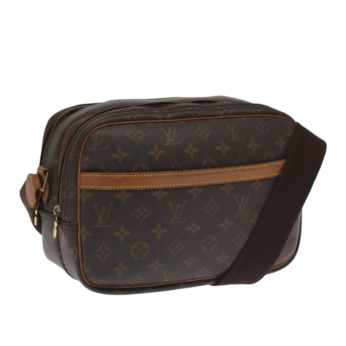 LOUIS VUITTON Monogram Reporter PM Shoulder Bag M45254 LV ep6916