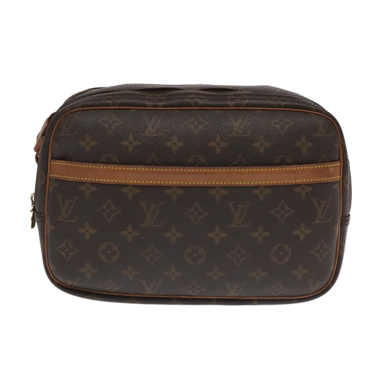 LOUIS VUITTON Monogram Reporter PM Shoulder Bag M45254 LV ep6916