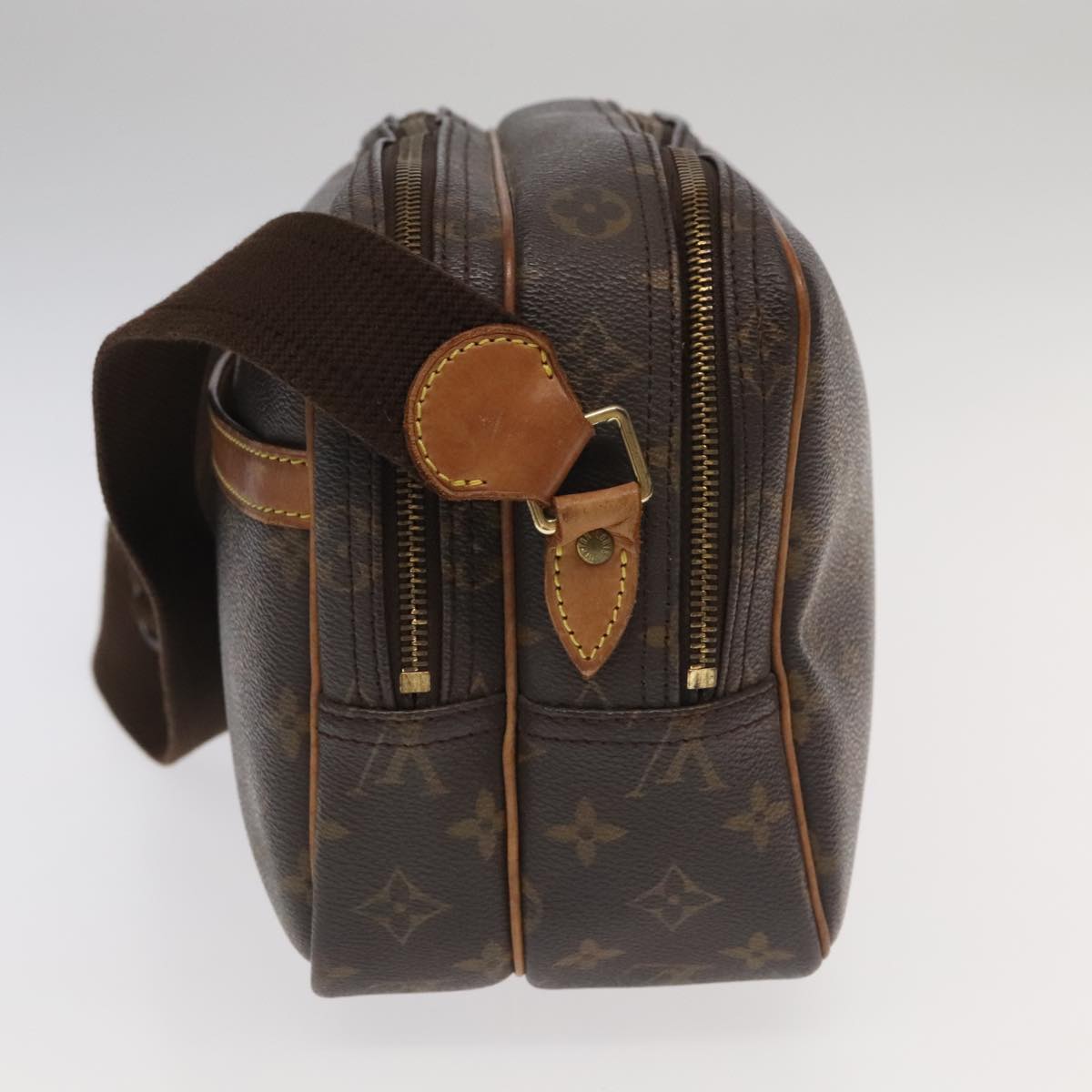 LOUIS VUITTON Monogram Reporter PM Shoulder Bag M45254 LV ep6916