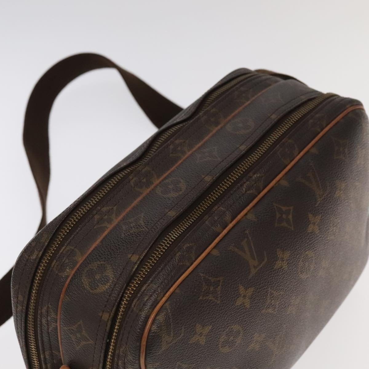 LOUIS VUITTON Monogram Reporter PM Shoulder Bag M45254 LV ep6916