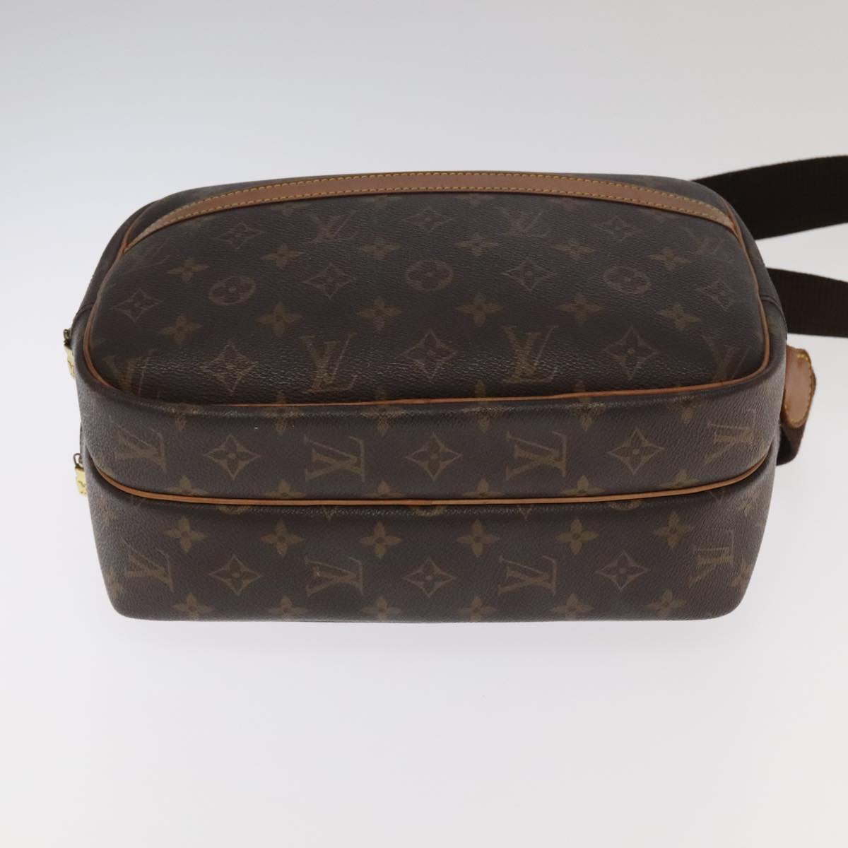 LOUIS VUITTON Monogram Reporter PM Shoulder Bag M45254 LV ep6916