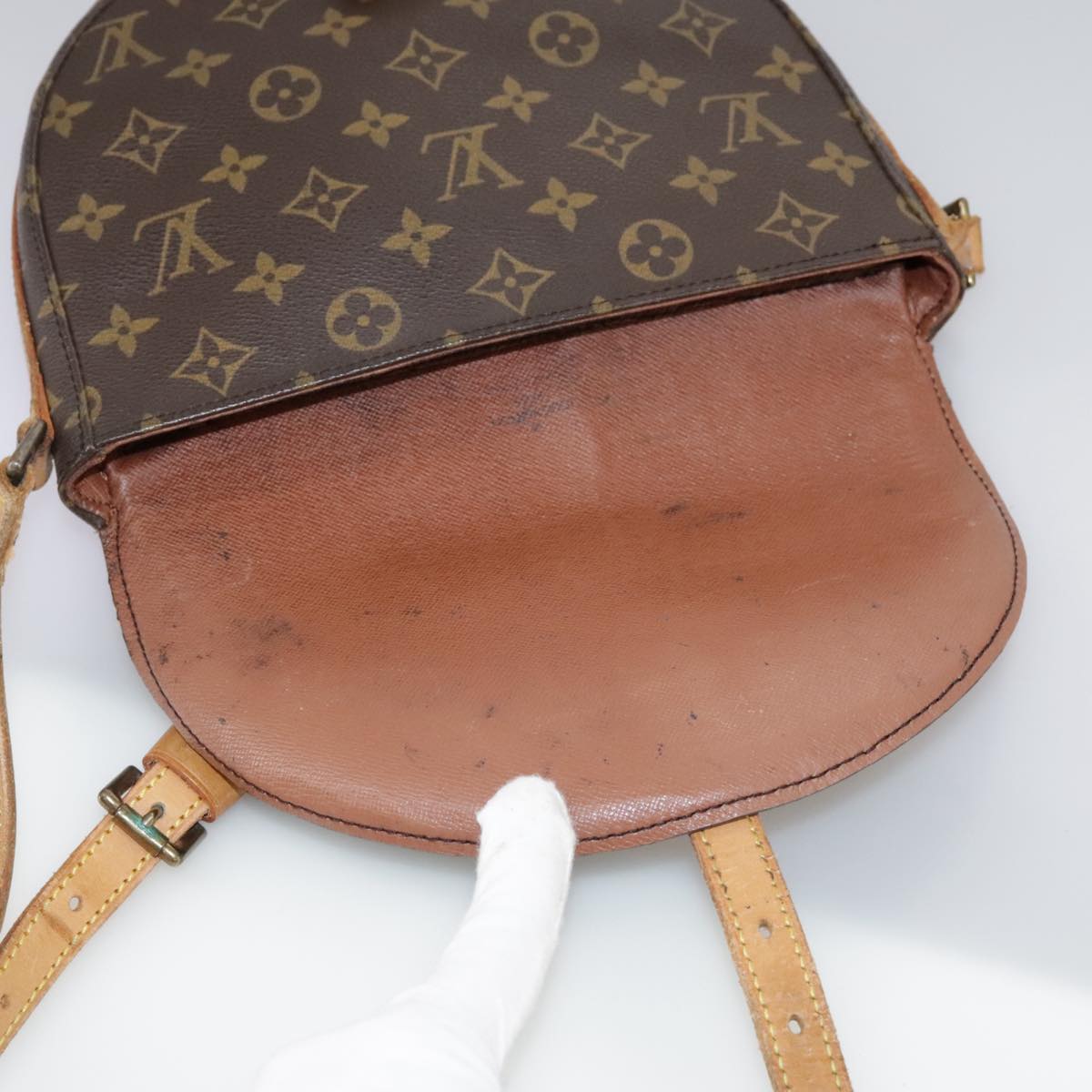 LOUIS VUITTON Monogram Chantilly MM Shoulder Bag M51233 LV ep6922