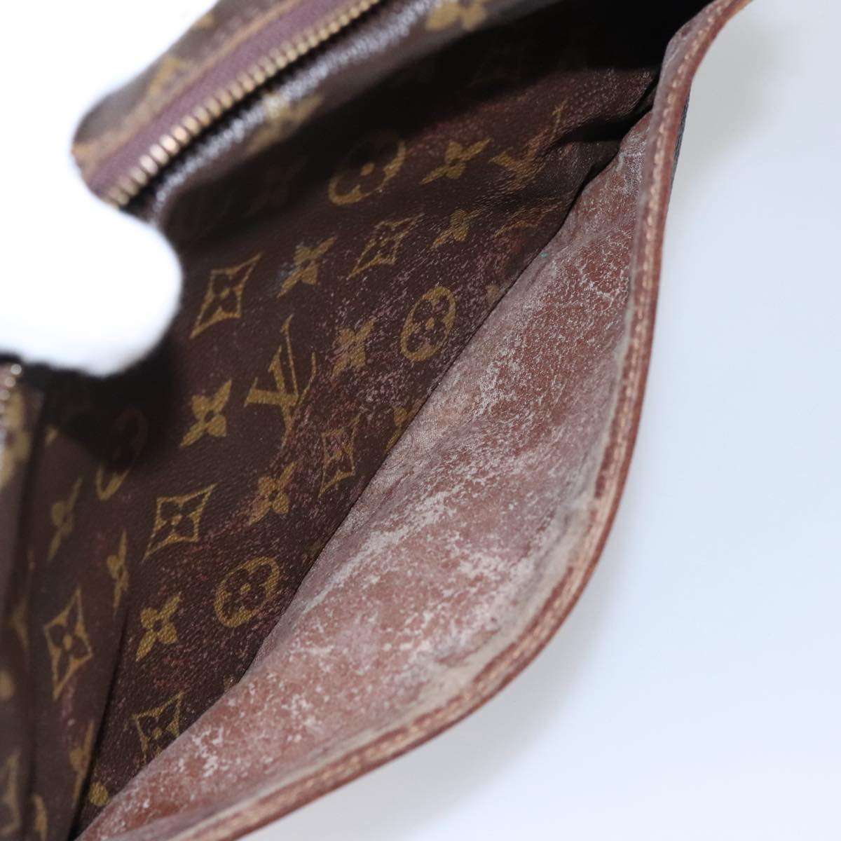 LOUIS VUITTON Monogram Compiegne 28 Clutch Bag M51845 LV ep6924