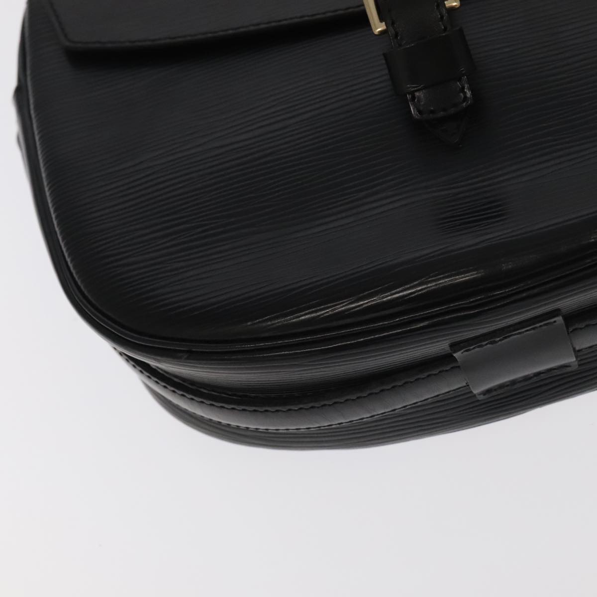 LOUIS VUITTON Epi Jeune Fille MM Shoulder Bag Black M52152 LV ep6939