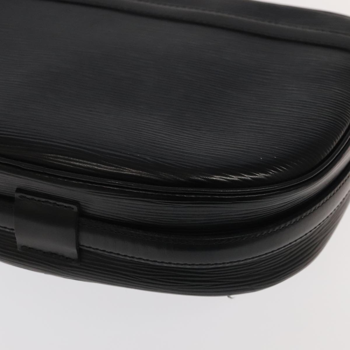 LOUIS VUITTON Epi Jeune Fille MM Shoulder Bag Black M52152 LV ep6939