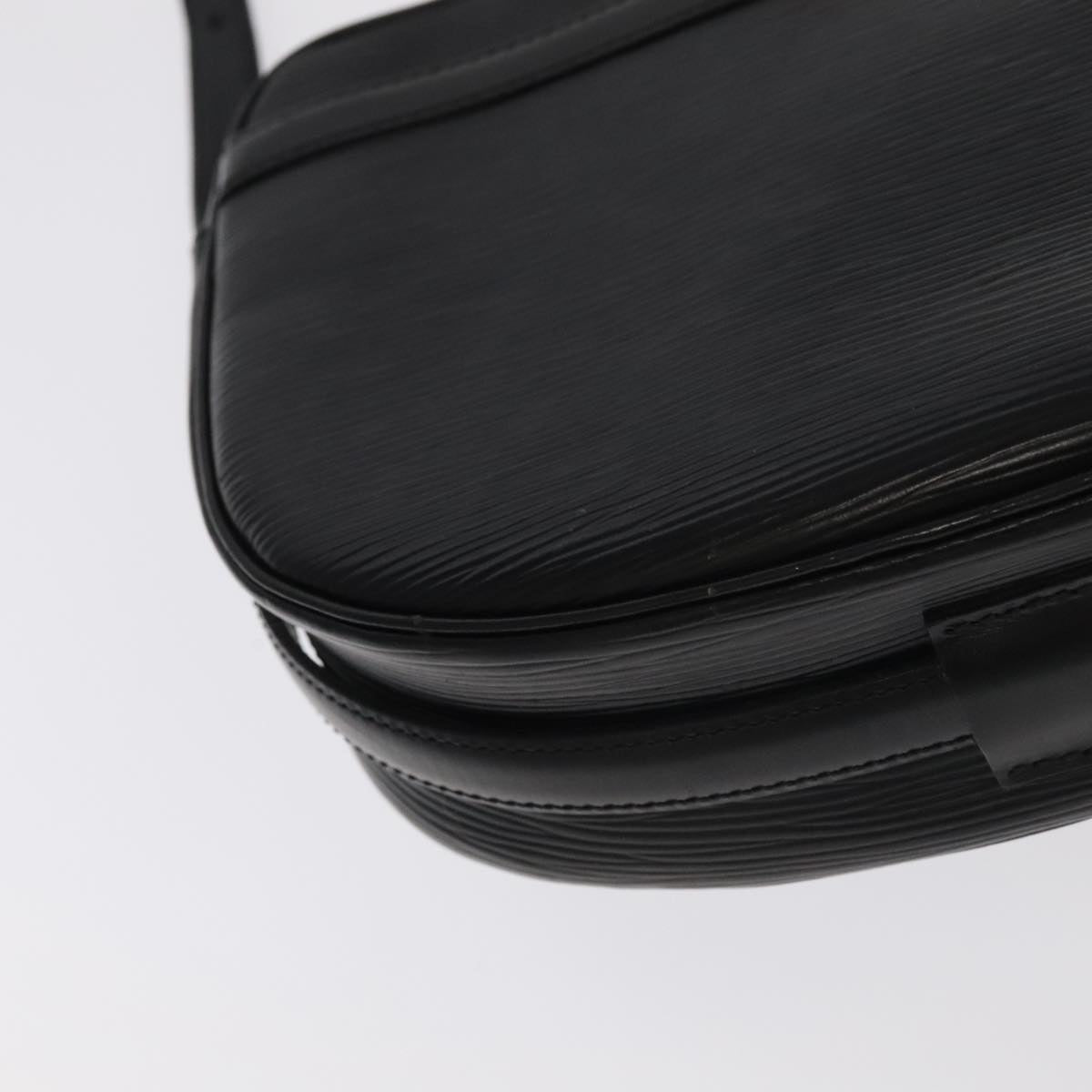 LOUIS VUITTON Epi Jeune Fille MM Shoulder Bag Black M52152 LV ep6939