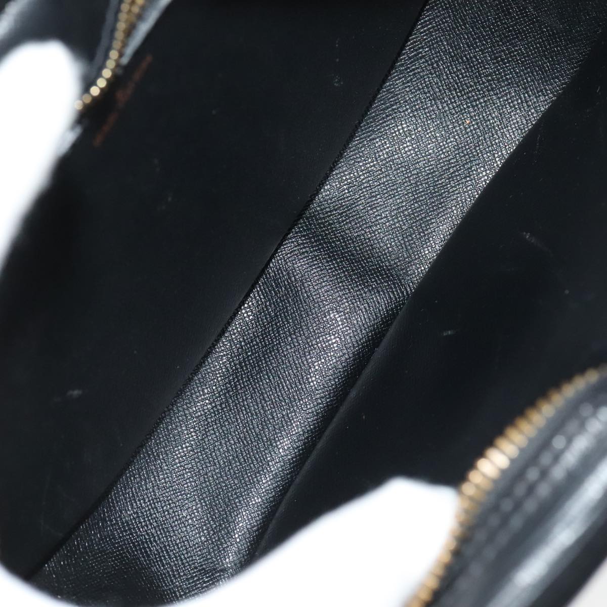 LOUIS VUITTON Epi Jeune Fille MM Shoulder Bag Black M52152 LV ep6939