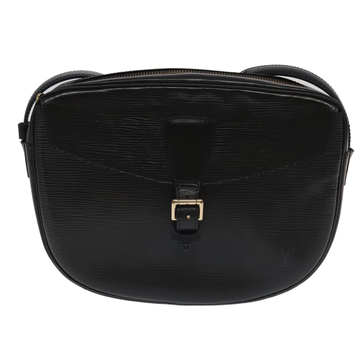 LOUIS VUITTON Epi Jeune Fille MM Shoulder Bag Black M52152 LV ep6939