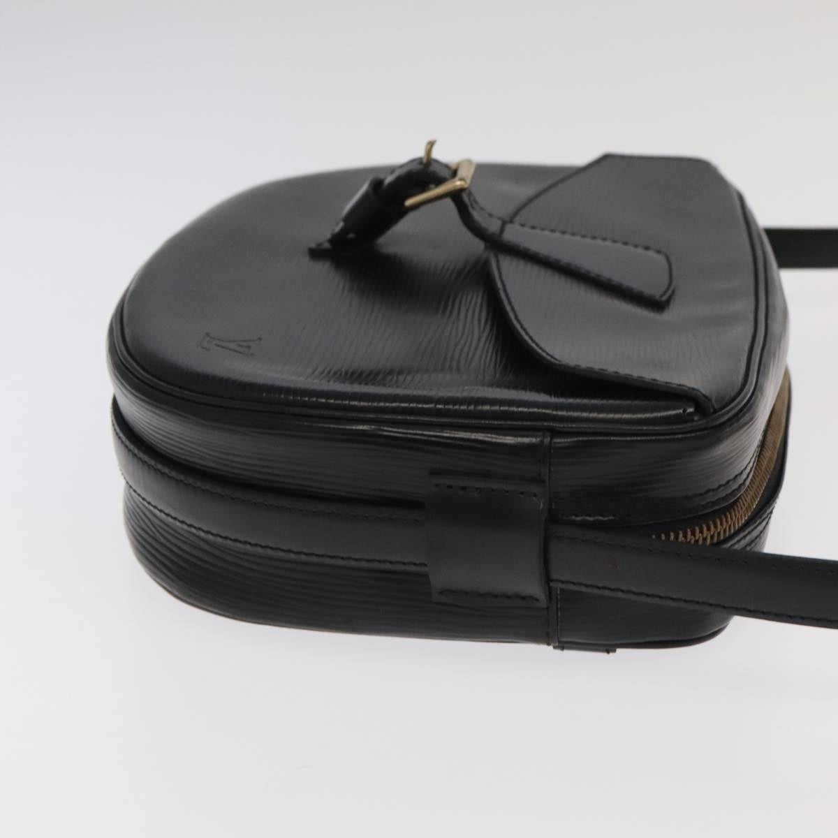 LOUIS VUITTON Epi Jeune Fille MM Shoulder Bag Black M52152 LV ep6939