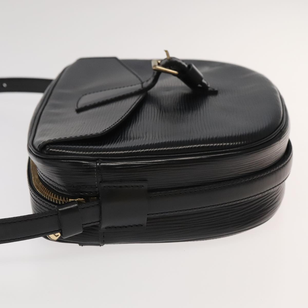 LOUIS VUITTON Epi Jeune Fille MM Shoulder Bag Black M52152 LV ep6939
