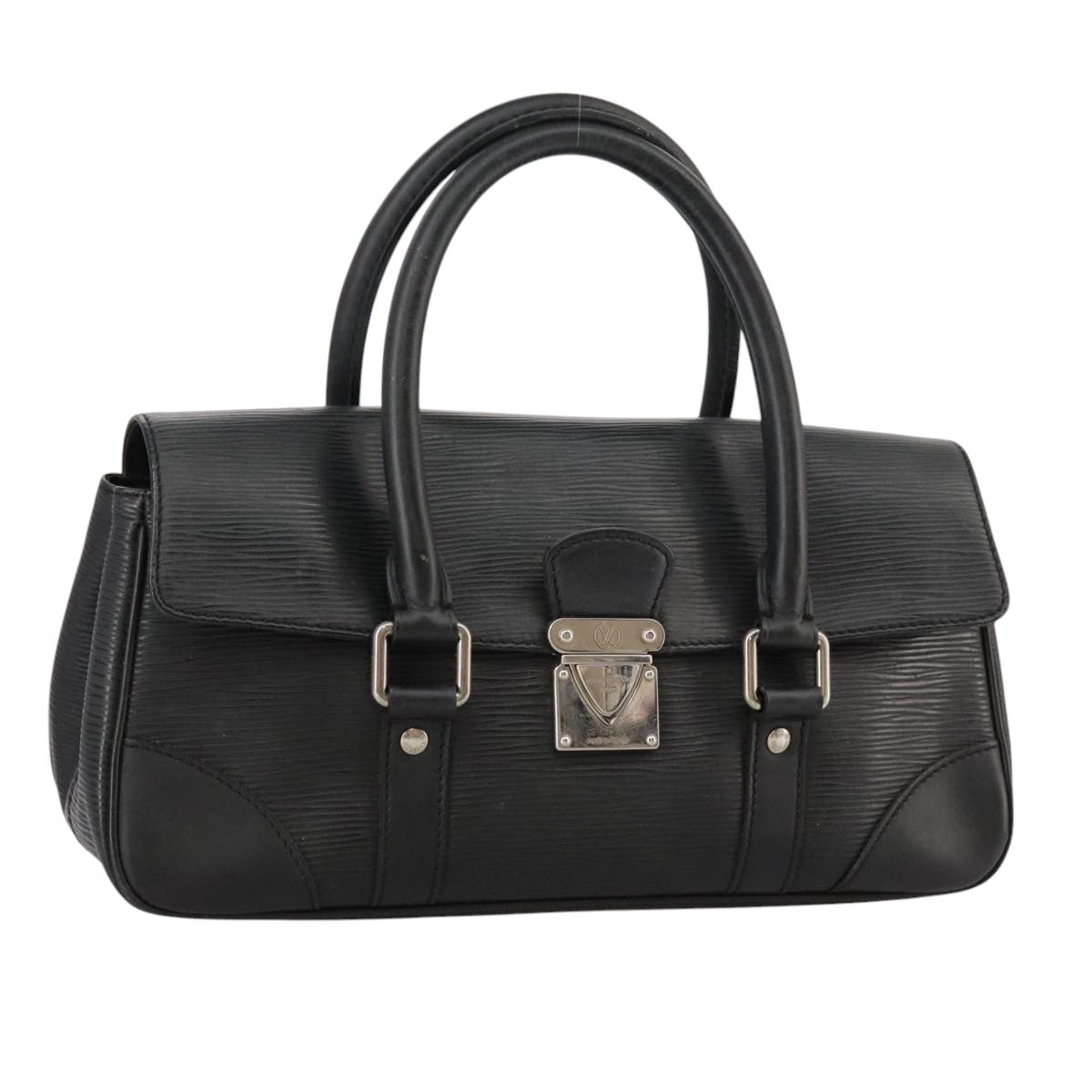 LOUIS VUITTON Epi Segur PM Hand Bag Black M58822 LV ep6944