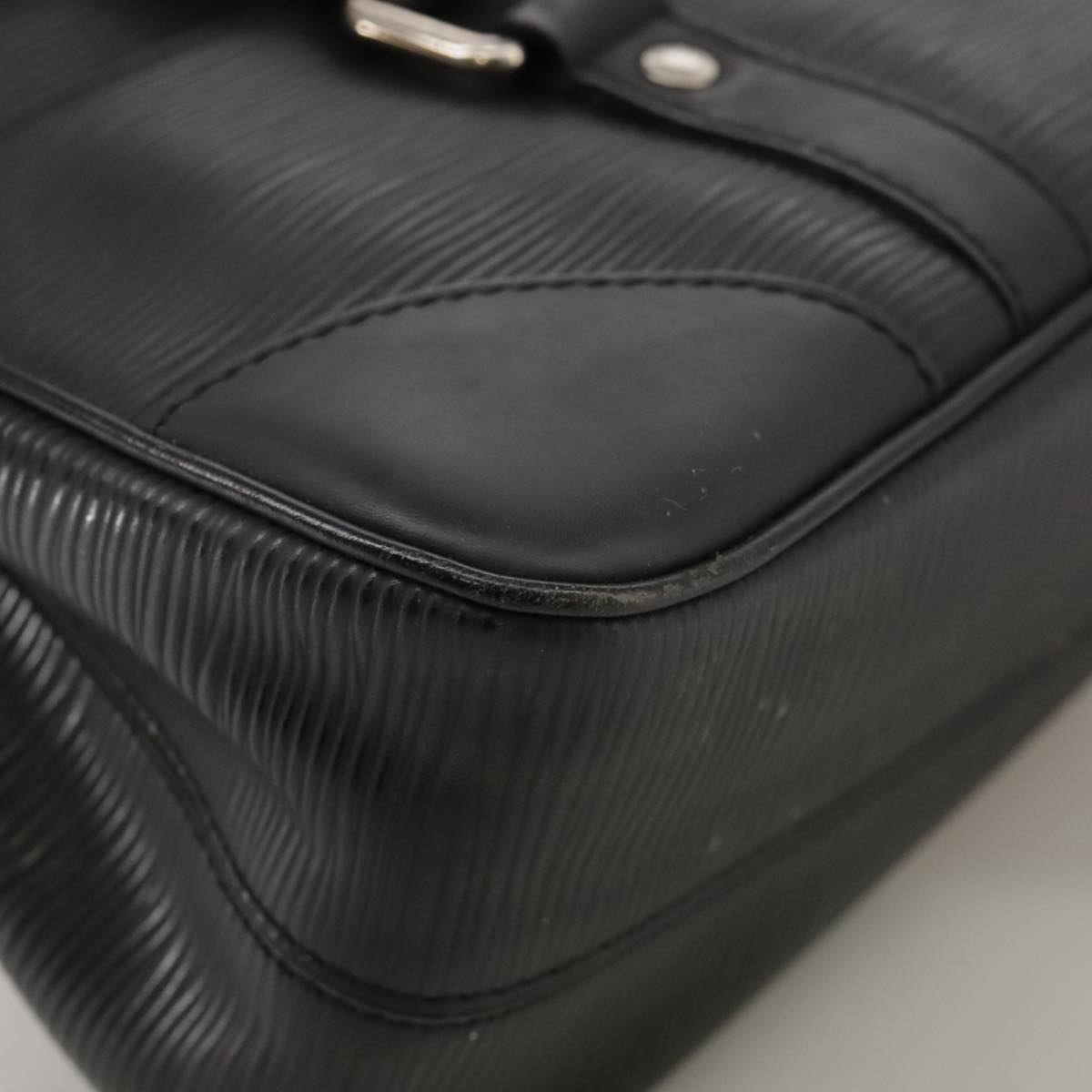 LOUIS VUITTON Epi Segur PM Hand Bag Black M58822 LV ep6944