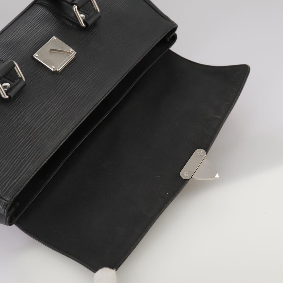 LOUIS VUITTON Epi Segur PM Hand Bag Black M58822 LV ep6944