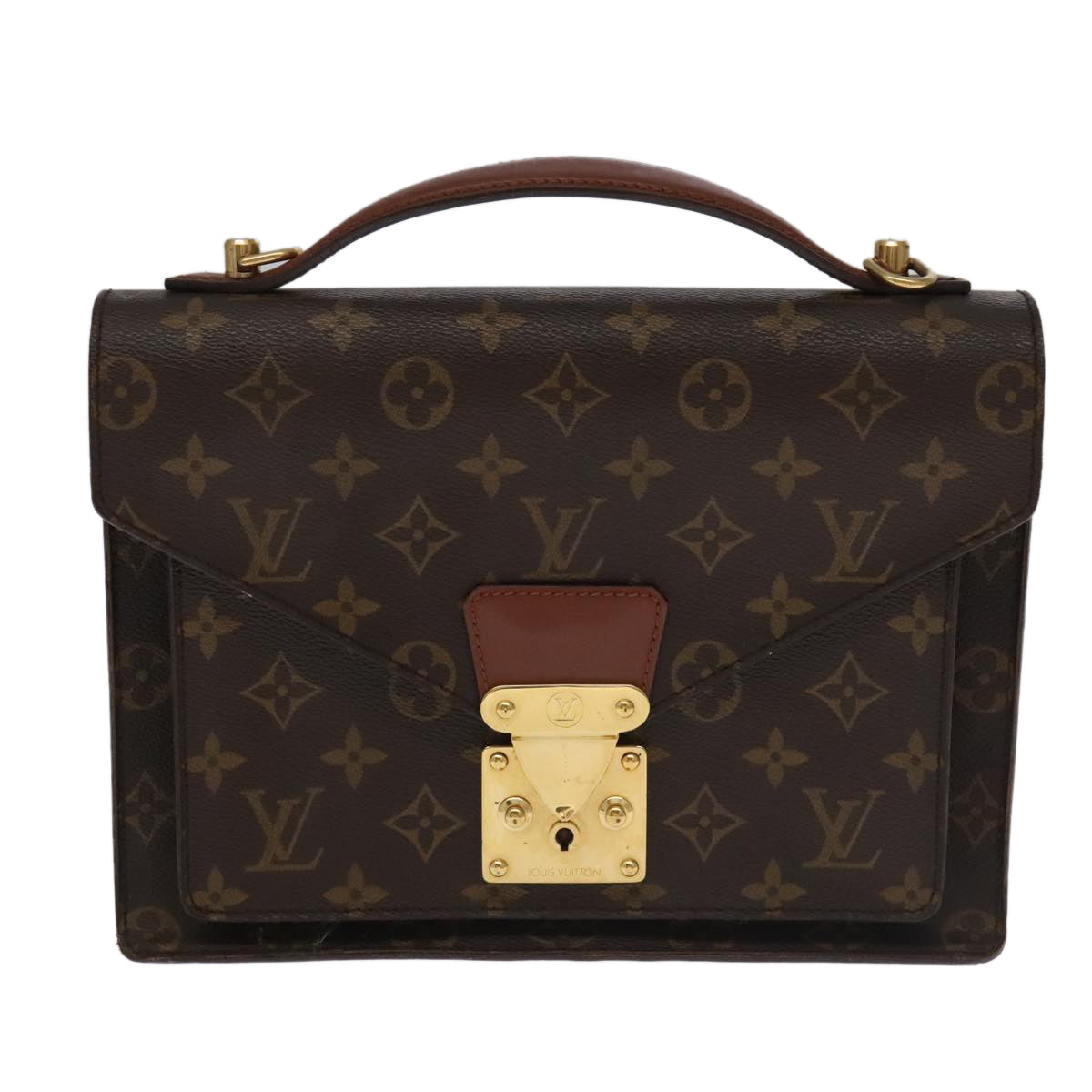 LOUIS VUITTON Monogram Monceau 26 Shoulder Bag M51187 LV ep6945
