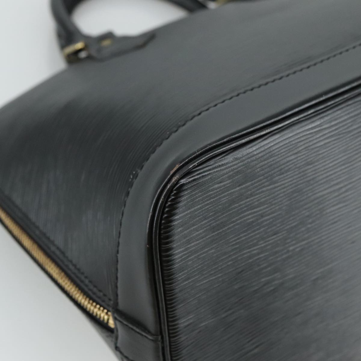 LOUIS VUITTON Epi Alma Hand Bag Black M52142 LV ep6954