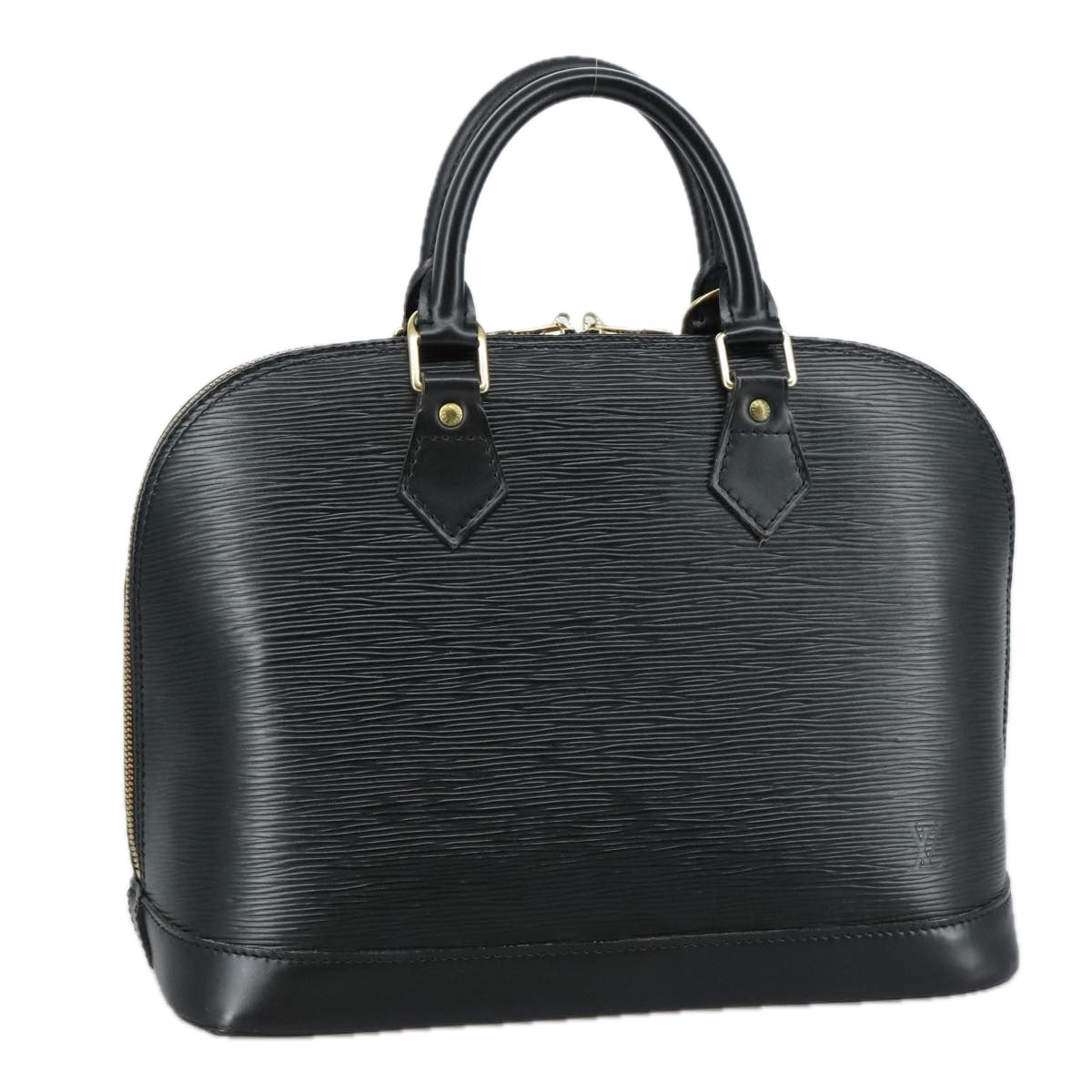 LOUIS VUITTON Epi Alma Hand Bag Black M52142 LV ep6954