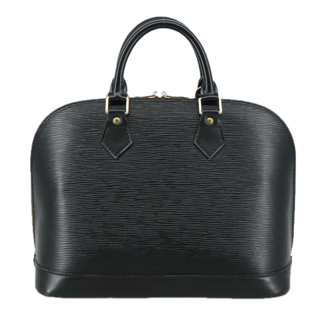LOUIS VUITTON Epi Alma Hand Bag Black M52142 LV ep6954