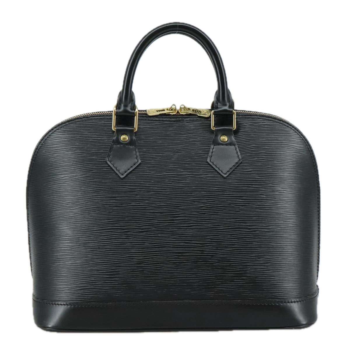 LOUIS VUITTON Epi Alma Hand Bag Black M52142 LV ep6954