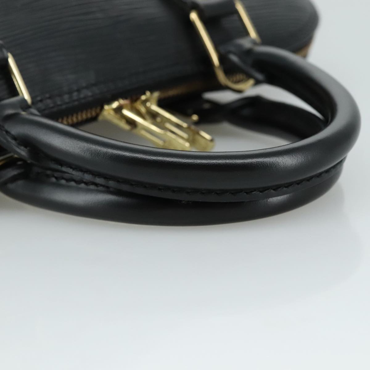 LOUIS VUITTON Epi Alma Hand Bag Black M52142 LV ep6954