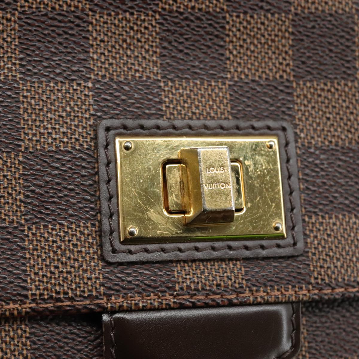 LOUIS VUITTON Damier Ebene Buzaslowsbury Shoulder Bag N41178 LV ep6956