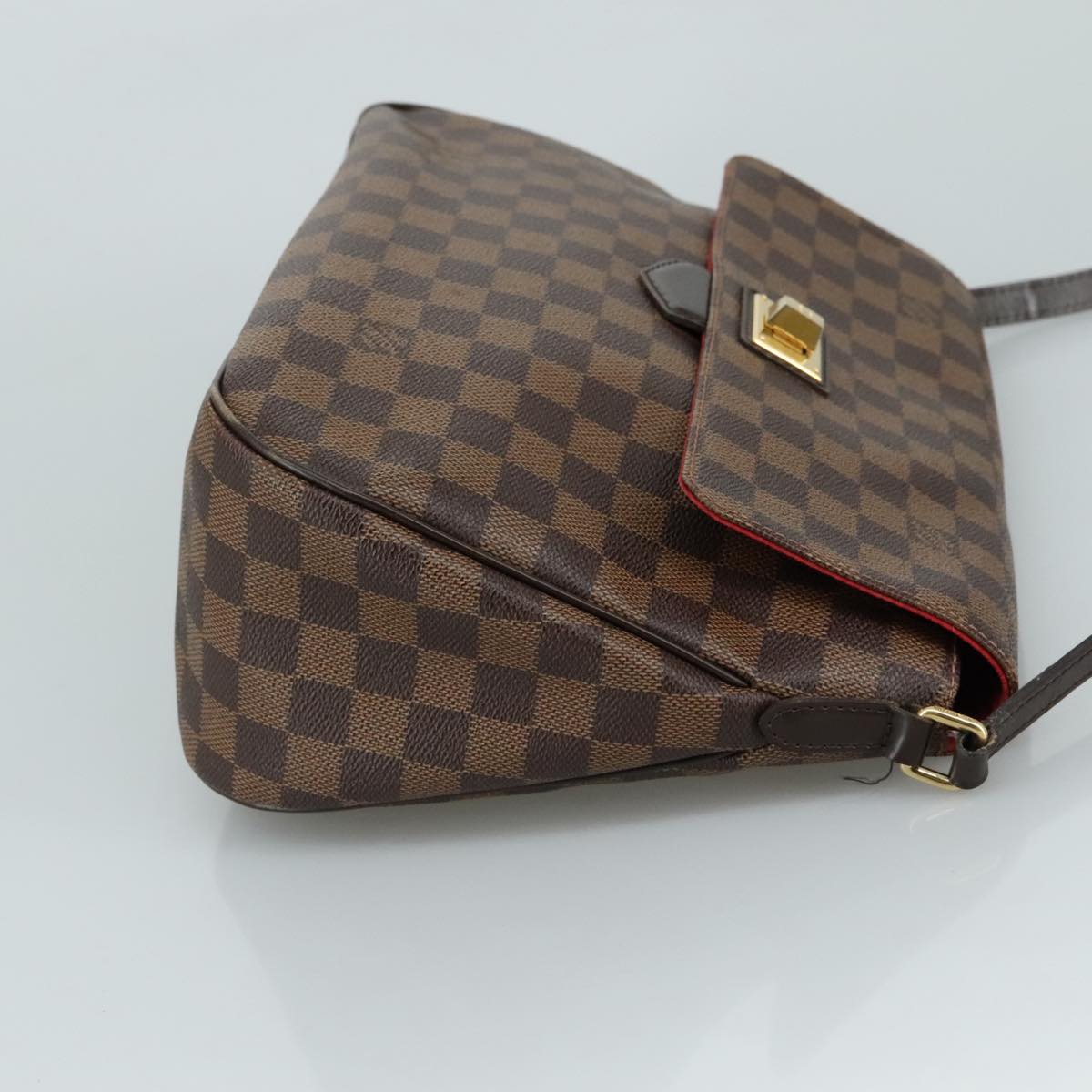 LOUIS VUITTON Damier Ebene Buzaslowsbury Shoulder Bag N41178 LV ep6956
