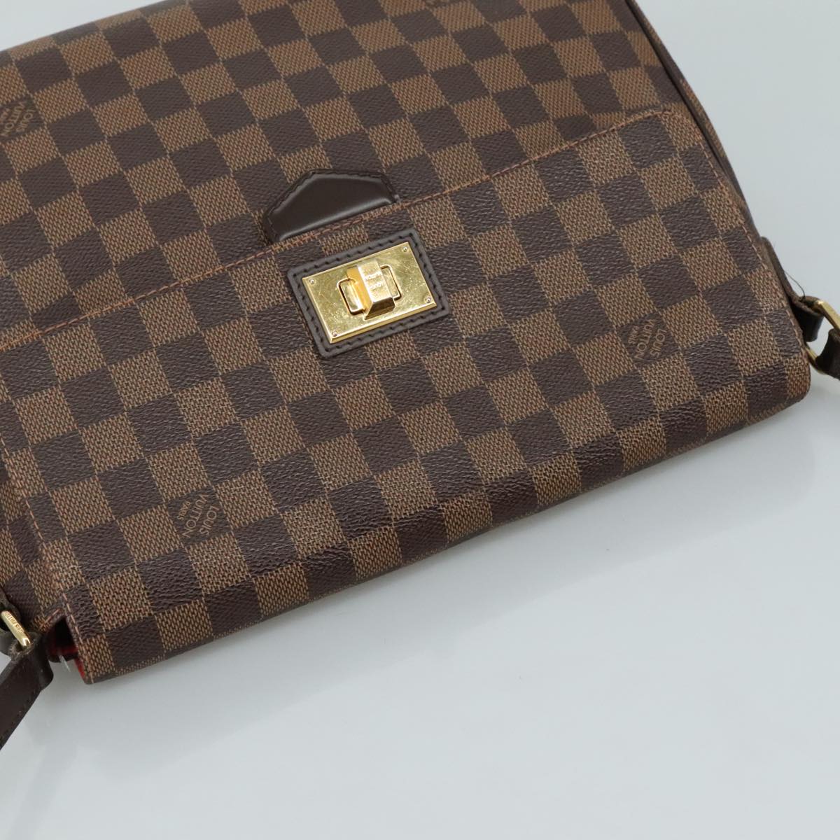 LOUIS VUITTON Damier Ebene Buzaslowsbury Shoulder Bag N41178 LV ep6956