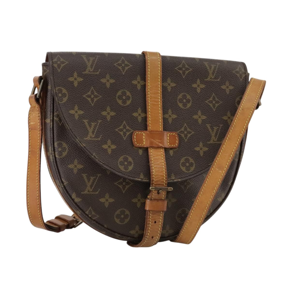 LOUIS VUITTON Monogram Chantilly GM Shoulder Bag M51232 LV ep6970