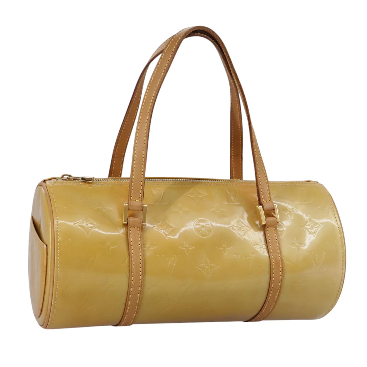 LOUIS VUITTON Monogram Vernis Bedford Hand Bag Beige M91006 LV ep6976