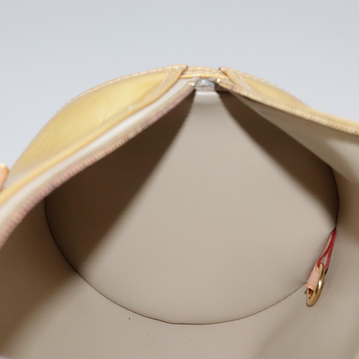 LOUIS VUITTON Monogram Vernis Bedford Hand Bag Beige M91006 LV ep6976