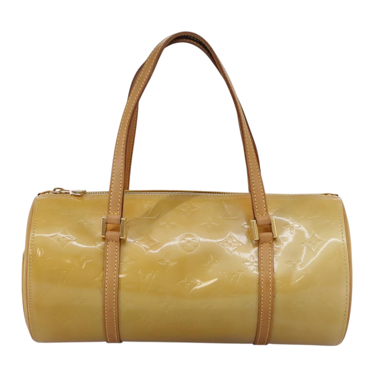 LOUIS VUITTON Monogram Vernis Bedford Hand Bag Beige M91006 LV ep6976