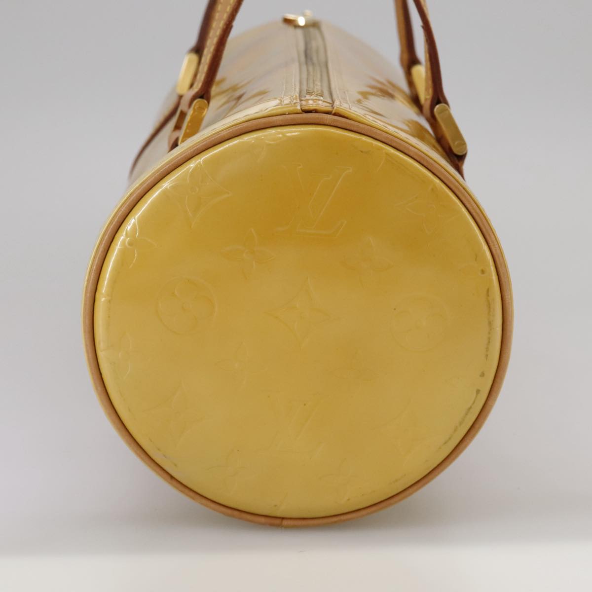 LOUIS VUITTON Monogram Vernis Bedford Hand Bag Beige M91006 LV ep6976