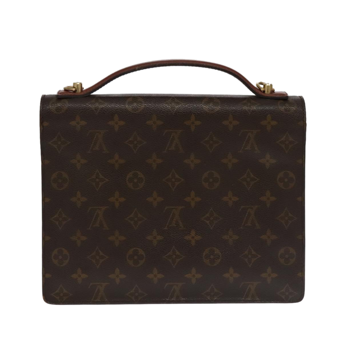 LOUIS VUITTON Monogram Monceau 28 Hand Bag 2way M51185 LV ep6990