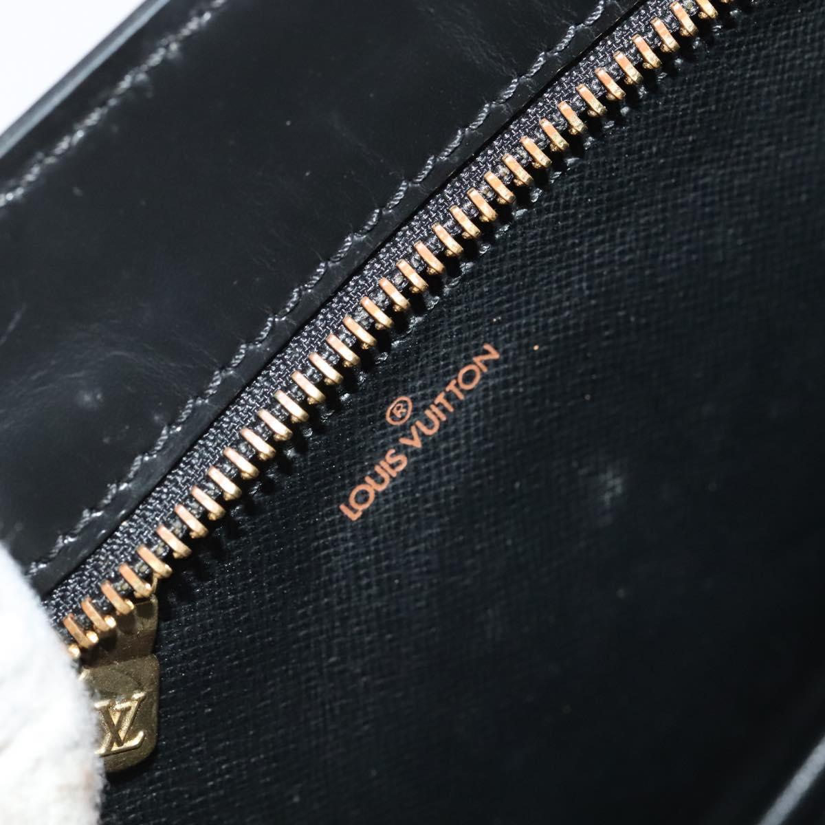 LOUIS VUITTON Epi Angian Shoulder Bag 2way Black M52112 LV ep6996