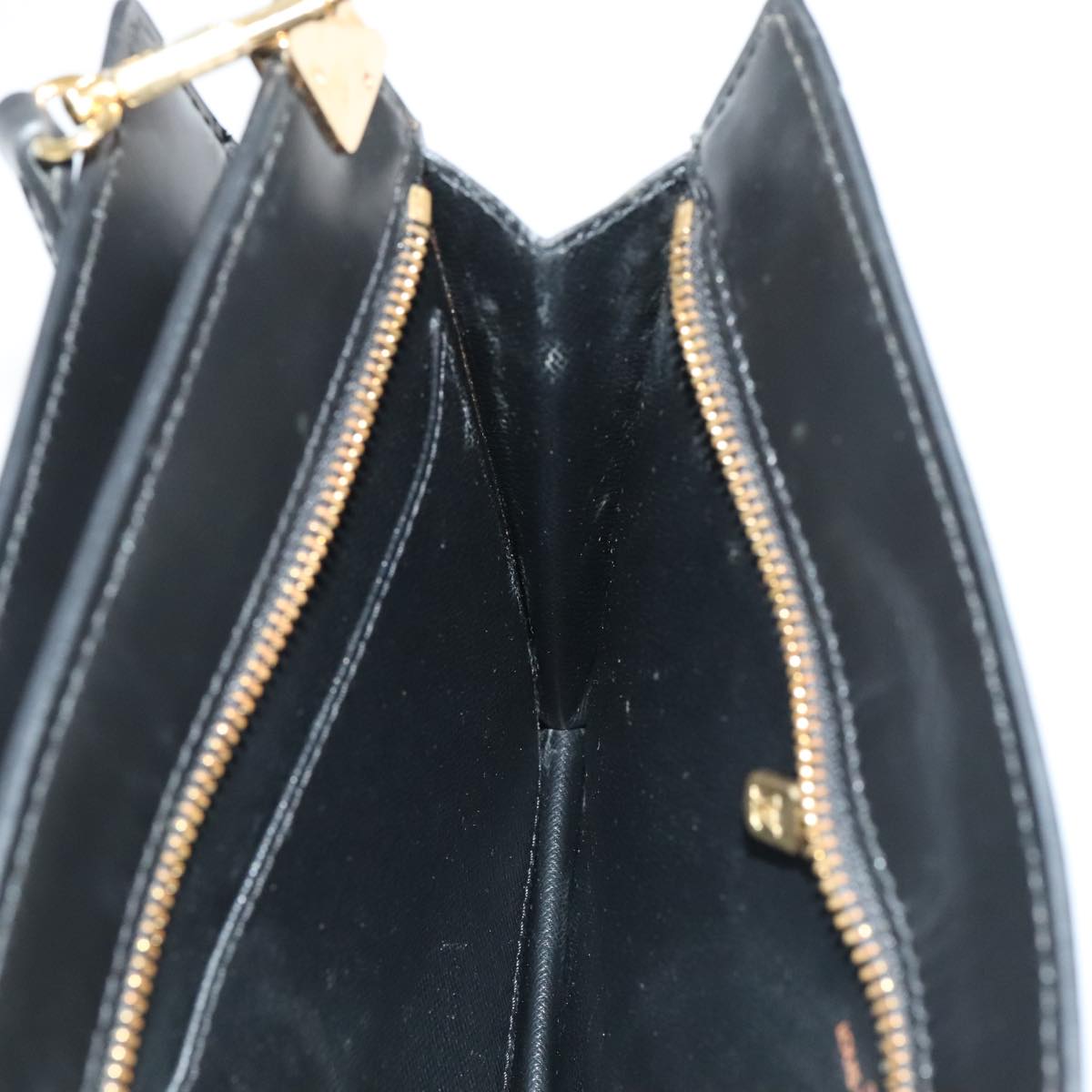 LOUIS VUITTON Epi Angian Shoulder Bag 2way Black M52112 LV ep6996