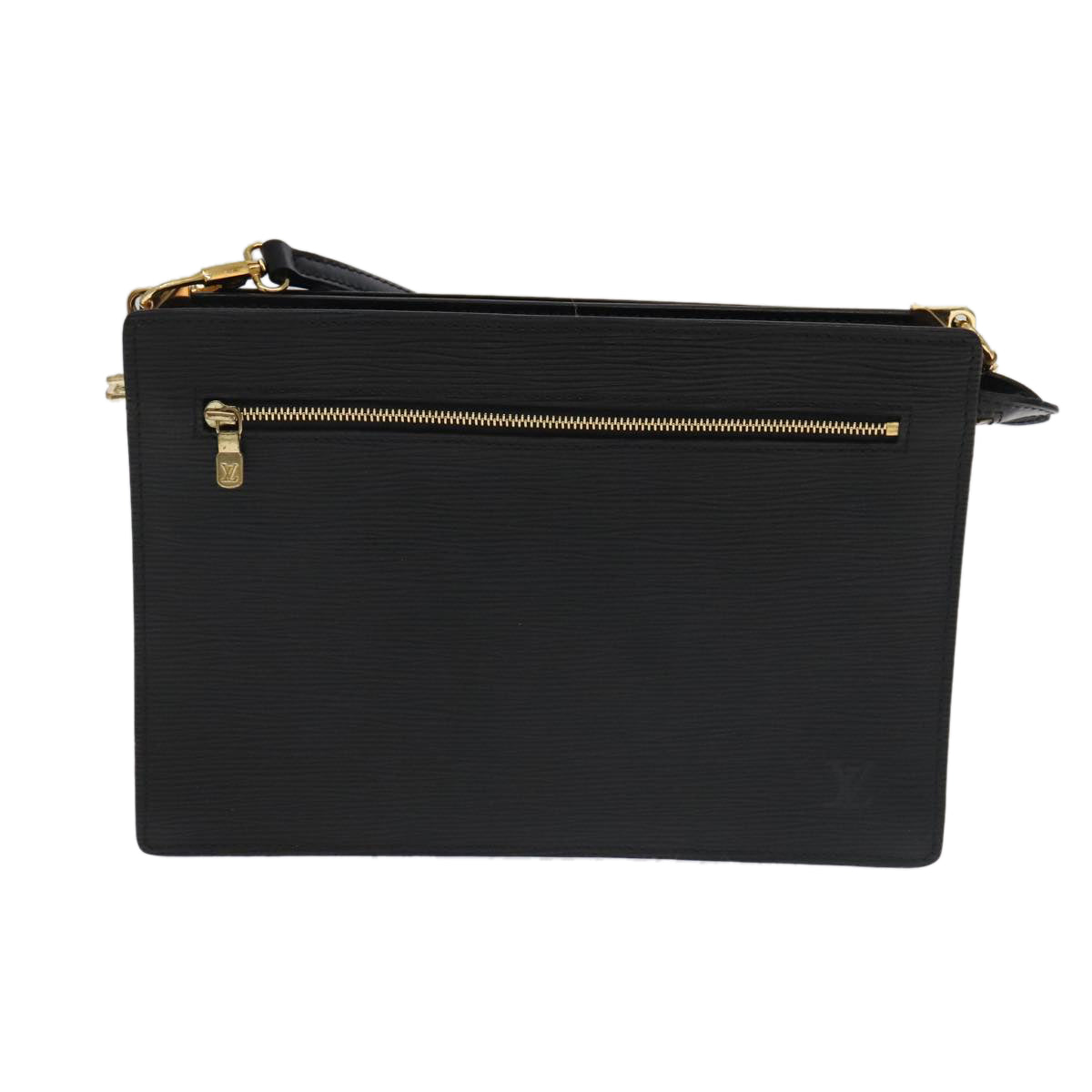 LOUIS VUITTON Epi Angian Shoulder Bag 2way Black M52112 LV ep6996