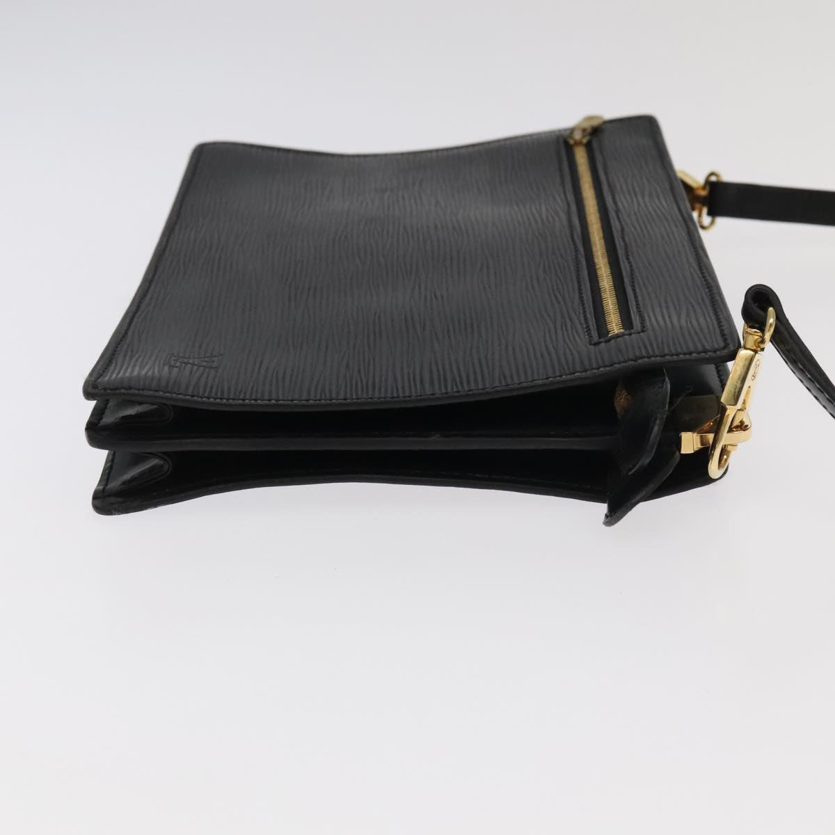 LOUIS VUITTON Epi Angian Shoulder Bag 2way Black M52112 LV ep6996