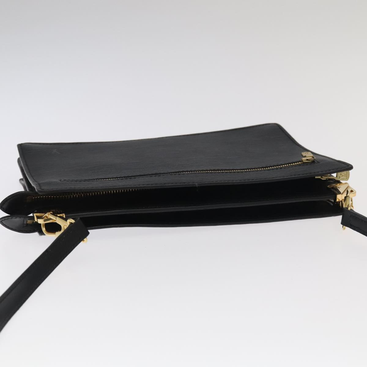 LOUIS VUITTON Epi Angian Shoulder Bag 2way Black M52112 LV ep6996