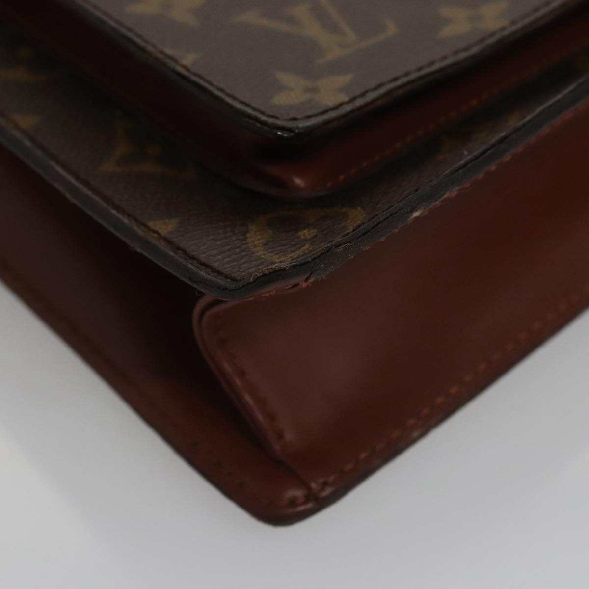 LOUIS VUITTON Monogram Monceau 28 Hand Bag 2way M51185 LV ep7000