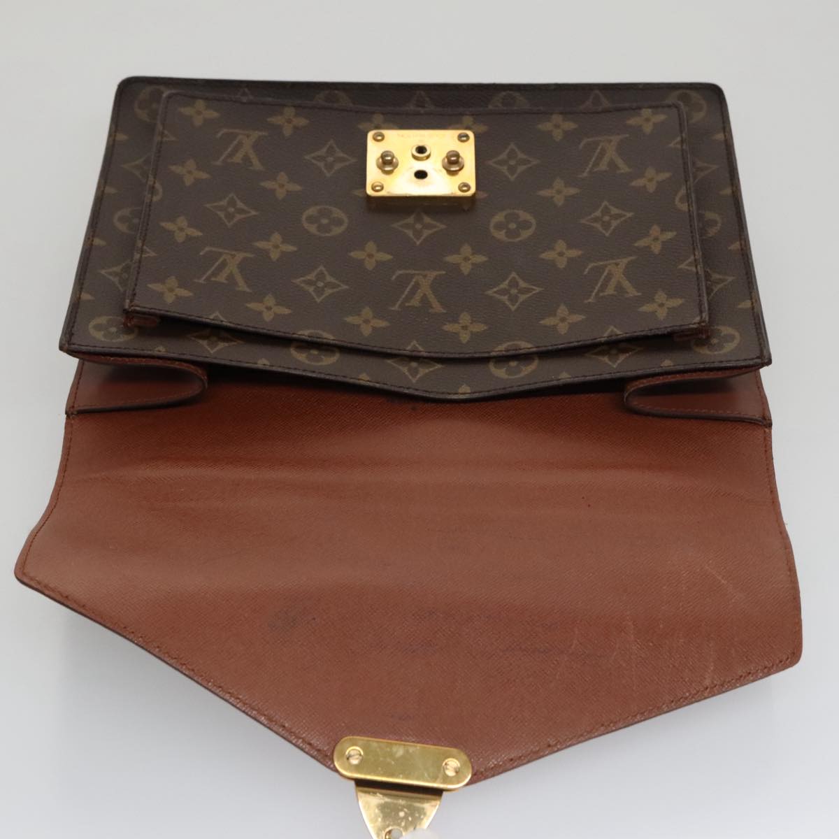 LOUIS VUITTON Monogram Monceau 28 Hand Bag 2way M51185 LV ep7000
