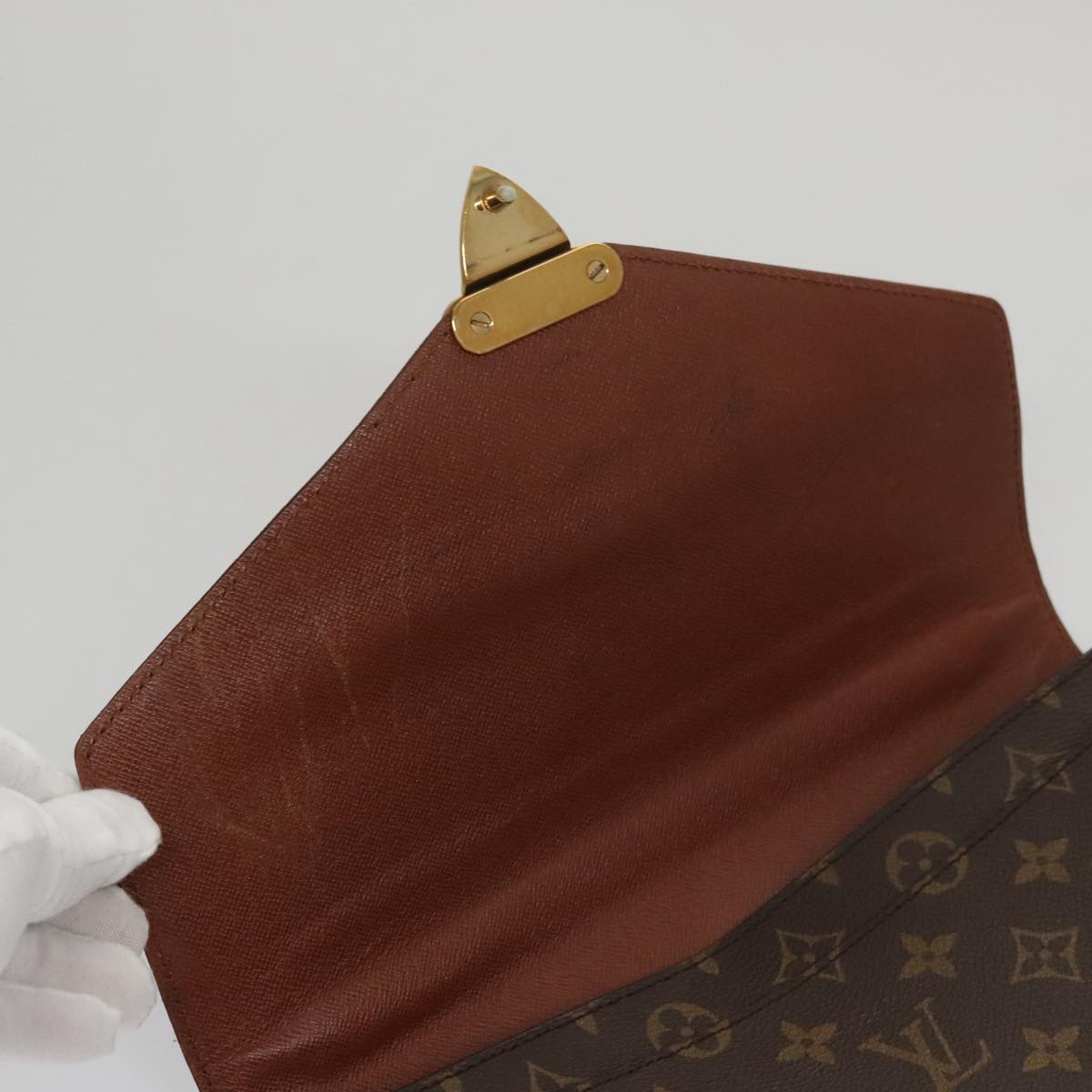 LOUIS VUITTON Monogram Monceau 28 Hand Bag 2way M51185 LV ep7000