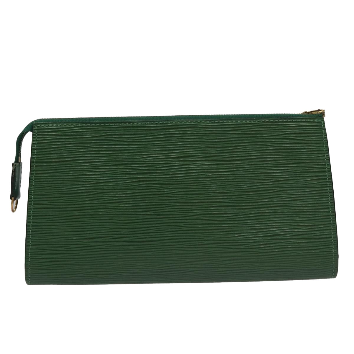 LOUIS VUITTON Epi Pochette Accessoires Pouch Green M52984 LV ep7005