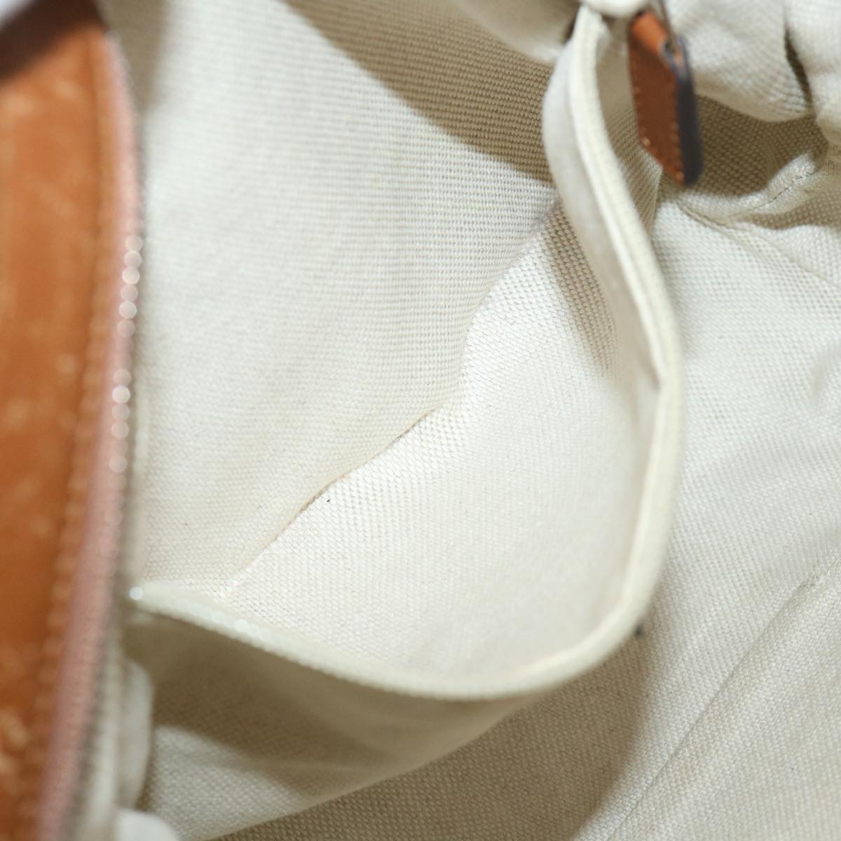 GUCCI Web Sherry Line GG Canvas Shoulder Bag Beige Brown Green 337598 ep701