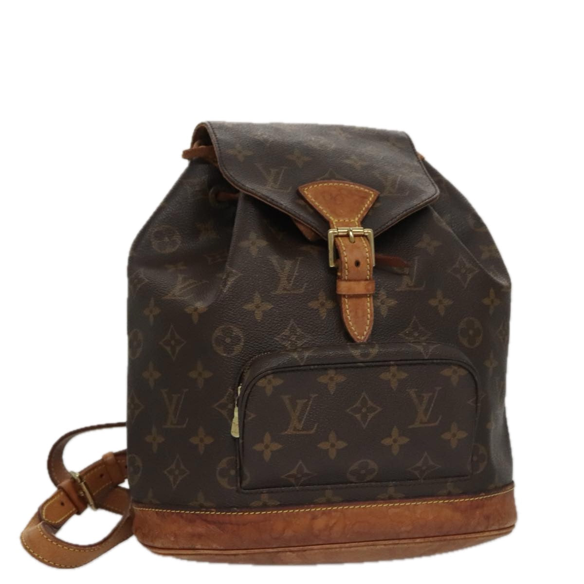 LOUIS VUITTON Monogram Montsouris MM Backpack M51136 LV ep7065
